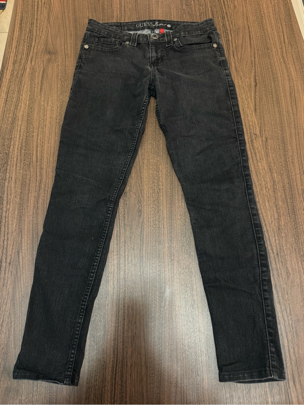 Guess Jeans Power Skinny Women Black Denim Size 29